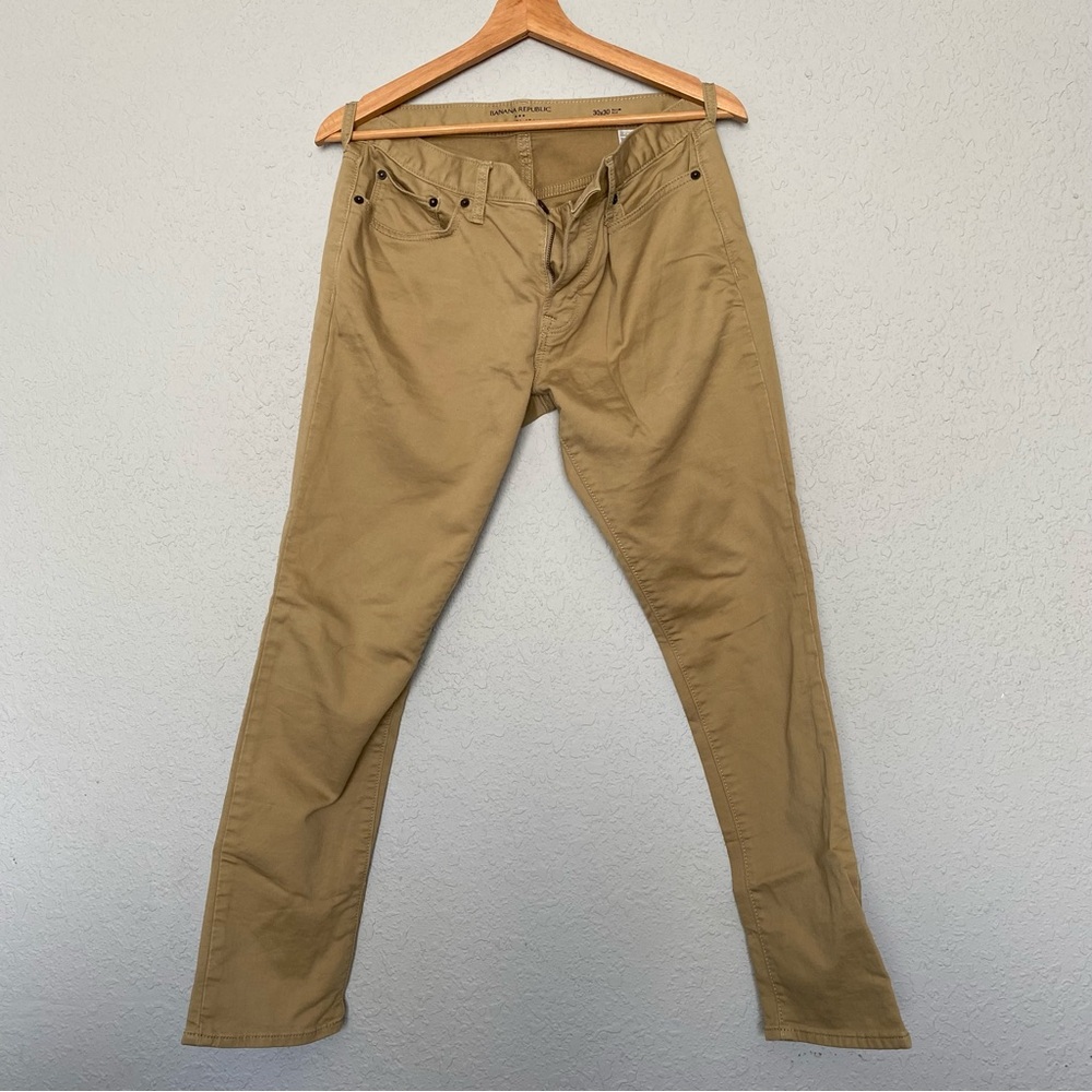 Banana Republic travel Jean pants 30x30 slim